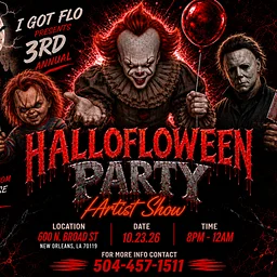 3rd Annual HalloFLOween Party