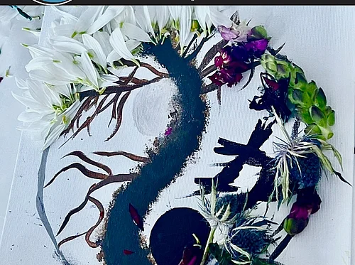 Healing Arts Workshop: Wildflower Within: Painting with Flowers – With Fiona Capuano