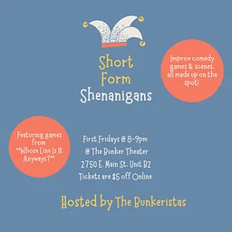 Jest Improv's First Friday Show: Short Form Shenanigans!