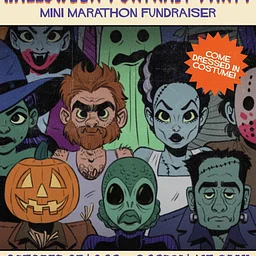 Halloween Portrait Party: Mini Marathon Fundraiser 🧟‍♂️