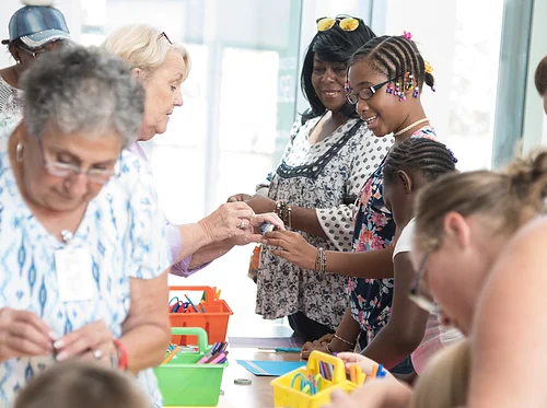 Family Day – Watercolor Batiks