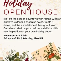 Holiday Open House (Friday)
