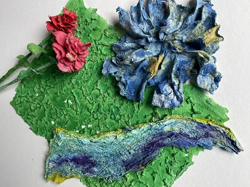 Two Handmade Paper Sculpting Workshops with Julie Lambert