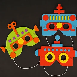 Free Crafts for Kids: Build-A-Bot Mask