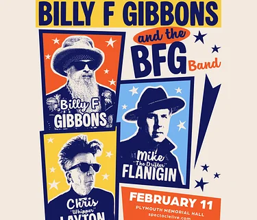 Billy F Gibbons and the BFG Band (Plymouth)