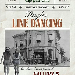 Singles Line Dancing at Gallery5!