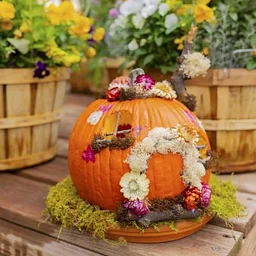 Build Your Own Fairy Pumpkin Halloween Class