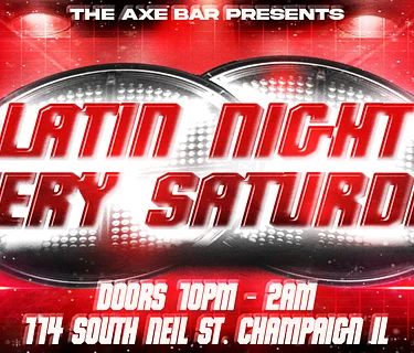 Latin Night Every Saturday!
