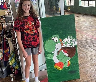 Retro Gaming Art Camp