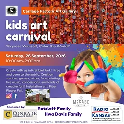 Kids Art Carnival – Saturday, September 26