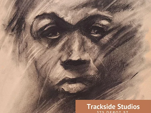 Subtractive Charcoal Portraits