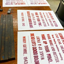 Letterpress 4: Guided Projects