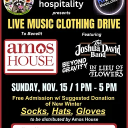 East Providence Hospitality presents LIVE MUSIC CLOTHING DRIVE