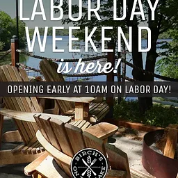 Celebrate Labor Day at Birch’s on the Lake!