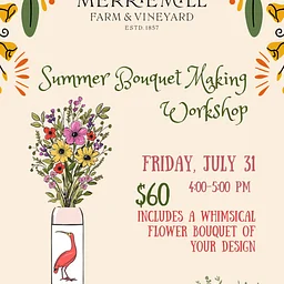 Summer Bouquet Making Workshop with Blooms4Good