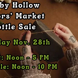 Small Business Saturday Creators' Market and Bottle Sale