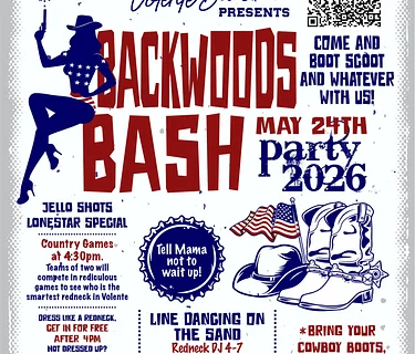 Backwoods Beach Bash - Country Meets Rock - Themed Event -LIXBOX- Austin TX