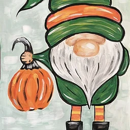 Kids Studio: Fall Gnome Painting