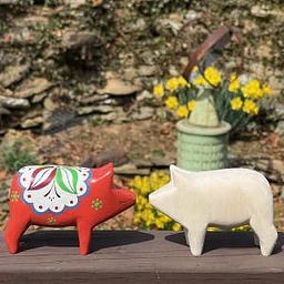 Hemslöjd Craft Series: Dala Pig Painting