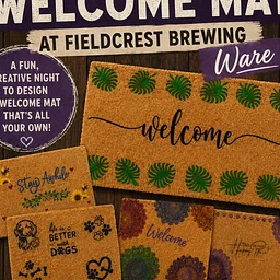 Design your own door mat