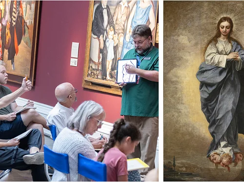 Drawing from the Masters