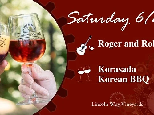 Saturday Tunes and Food with Roger N Robin and Korasada Korean BBQ