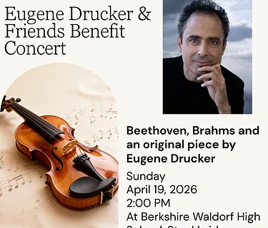 Benefit Concert – with Eugene Drucker and Friends at the Berkshire Waldorf School