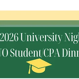 University Night UO Student/CPA Dinner