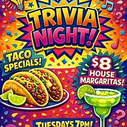 Team Trivia, Tacos And Tequila