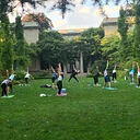 Family Yoga in the Gardens