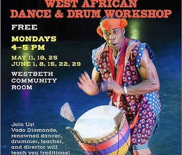 Vado Diomande 
West African Dance and Drum Workshop (Video preview)