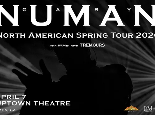 JaM Cellars Presents Gary Numan with support from TREMOURS