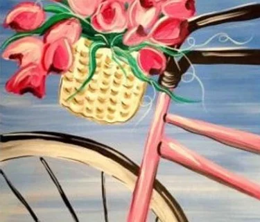 Paint & Sing: Flower Basket Bike Party
