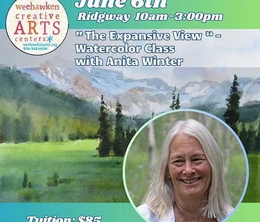 The Expansive View – Watercolor Class with Anita Winter