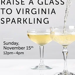 Raise A Glass to Virginia Sparkling