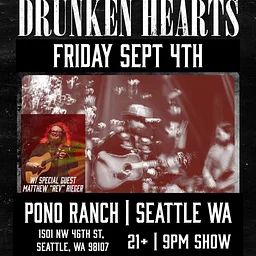 Drunken Hearts with Special Guest Rev (from Lil Smokies)