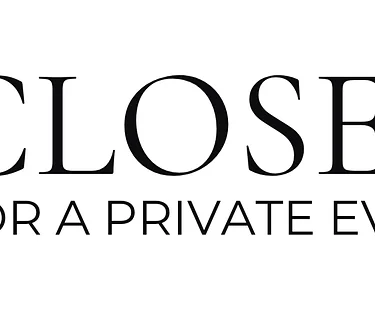 Closed for Private Event