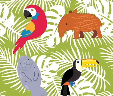 Family Day: Tropical Friends Cookies