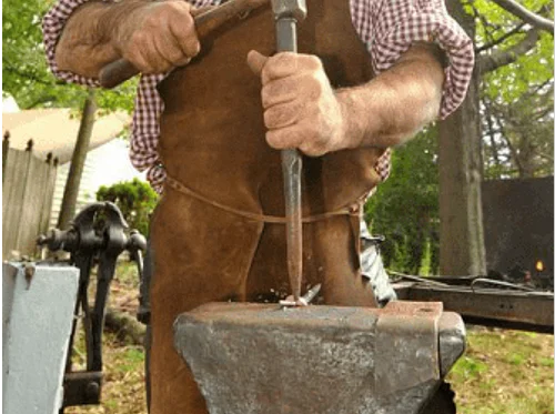 (Public) Colonial Blacksmith & Embroidery