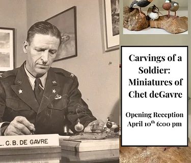 Carvings of a Soldier: Miniatures of Chet deGavre