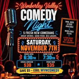 Wimberley Valley Comedy Night
