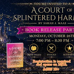 "ACOSH" Book Release Party (Ages 18+)