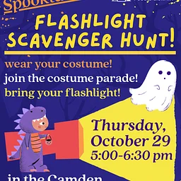 6th Annual Halloween Flashlight Scavenger Hunt and Costume Parade!