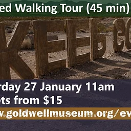 Goldwell Museum Walking Tour - 11am 30th January 2027