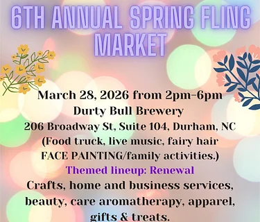 6th Annual Handcrafted DURM Spring Fling Market