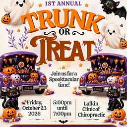 Lufkin Clinic of Chiropractic Trunk or Treat