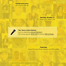 Jonnea the Storyteller presents, 30 for 30: A 30th Birthday Special