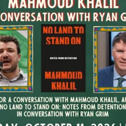 Mahmoud Khalil "No Land To Stand On" | Busboys…