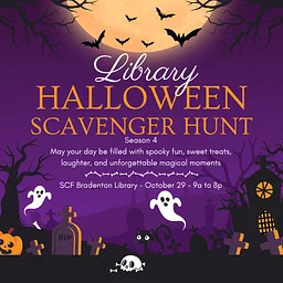 Halloween Scavenger Hunt at SCF Bradenton