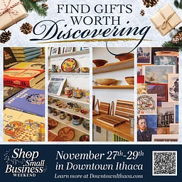 Shop Small Business Weekend in Downtown Ithaca